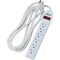 Do It Best Extra Reach 6-Outlet White Power Strip with 8 Ft. Cord LTS-6H - alternate 2