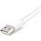 Startech.Com 10 ft White 8-pin Lightning to USB Cable USBLT3MW - alternate 1