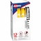 Avery Large Permanent Ink Markers, Chisel Point, Yellow Ink PK AVE08882 - alternate 1