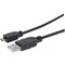 Manhattan 6 Ft Usb 2.0 A Male/Micro-B Male Cabl 307178 - alternate 1