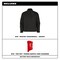 Milwaukee Tool Men's Heated Jacket, Black, Heats 3 to 12 hours , 12 V 3 Outside Pockets, 3XL M100B-203X - alternate 4