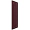 Ekena Millwork True Fit PVC Hastings Fixed Mount Shutters, Wine Red, 18W x 41H, PR TFP001HS18X041WR - alternate 3