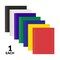 C-Line Products 8-1/2" x 11" Assorted Two-Pocket Paper Portfolio Folder with Prongs, 100EA/+DS 05320-DS - alternate 1