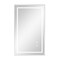 Homeroots 39" Clear Lighted Unframed Bathroom Vanity Mirror 564837 - alternate 2