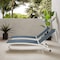 Crosley Weaver 2-Piece Outdoor Chaise Lounge Set KO70390WH-NV - alternate 3