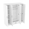 Homeroots Two Piece White Solid and Manufactured Wood Bedroom Set 662337 - alternate 2