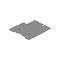 K&M Mfg Floor Mat for Allis Chalmer 7020-7030 Series Tractors 3/8-In. Thick Black Rubber 4301 - alternate 2