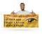 Signmission 3 Causes of Accidents, 18 Inch x 48 Inch, Vinyl Banner B-30450 - alternate 2