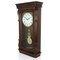 Bedford Clock Collection Chestnut Chiming Pendulum Wall Clock BED-9001C - alternate 3