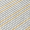 Homeroots 9' X 12' Gray And Silver Striped Washable Indoor Outdoor Area Rug 610472 - alternate 2