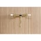 Kingston Brass Double-Handle Wall Mount Bathroom Faucet, Brushed Brass KS1217PL - alternate 2