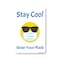 Signmission Public Sign, Stay Cool Wear Your Mask, 14in X 10in Alum Sign, 14" W, 10" H, Stay Cool Wear Your Mask OS-NS-A-1014-25347 - alternate 1