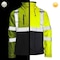 Dome75 Hi-Vis Chore Coat, 300 Denier Polyester, Class ANSI/ISEA 107-2020 Class 3 Type R, MD DJC3632 - alternate 1