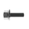 Zoro Select Not Graded, 5/16"-18 Serrated Flange Bolt, Plain Stainless Steel, 7/8 in L, 50 PK 31-SFH-31C-87 - alternate 2