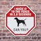 Signmission I Make It to The Fence In 2.8 Secon, 10 inch X 10 inch, Aluminum Metal Signs, 2PK OC-A-2PACK-10-61 - alternate 3