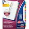 Avery Dennison Contents Dividers, Multicolor Tabs, Pk31 11846 - alternate 1