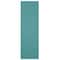 Ekena Millwork True Fit PVC Horizontal Slat Modern Style Fixed Mount Shutters, Pure Turquoise, 18W x 44H, PR TFP001HZ18X044PT - alternate 2