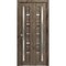 Sartodoors Sliding Closet Bi-fold Doors Oak Solid Core Modern Interior QUADRO4088BF-AKA-56 x 80 (2* 28x80) - alternate 1