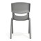 Flash Furniture Plastic Stacking School Chairs with 12 in Seat Height in Soft Gray, 2PK 2-YU-YCX-001-SFTGY-GG - alternate 4