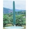 Seasonal Trends Furniture Cover, 60 in L, 6 Dia Top x 11 Dia Bottom in W, 60 in H, Vinyl, Green CVRA-UM-D - alternate 1