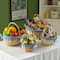 Wickerwise Picnic Basket with Handle and Washable Plaid Liner - Ideal for Outdoor Adventures,  QI004718.S - alternate 2