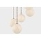 Troy Lighting Bramble 35.5in wide 5 Light Chandelier in Patina Brass F1836-PBR - alternate 3