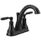Delta Woodhurst Two Handle Centerset Bathroom Faucet 2532LF-BLMPU - alternate 1