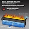 Edendirect 70 in.Smart Freestanding Electric Fireplace Inserts with APP Control in Black, Water Vapor Fireplace ZR-BLD180 - alternate 2