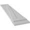 Ekena Millwork True Fit PVC Two Board Joined Board-n-Batten Shutters w/Z-Bar, Hailstorm Gray , 10 3/4W x 28H, PR TFP102BBF11X028ST - alternate 4