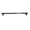 Exposed Rack 39875 Length With Square Holes Textured Black Single Rear Bar 8-00-9703-BK - alternate 1