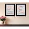Homeroots Set Of Two The Only Person Black Framed Print Wall Art, 2PK 416032 - alternate 2