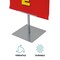 Showdown Displays Everyday Banner Display Single-Sided Kit - Clearance Red 908090-002 - alternate 2