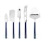 Mepra Fantasia Cheese Knifes - 5 Pieces - Cobalt 10C64405 - alternate 1