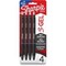 Sharpie S-Gel Pens, 0.7 mm Pen Point, Blue Ink, Gel-based, Black Barrel, 6PK 2096172 - alternate 1