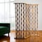 Homeroots 74" Natural Solid Wood Three Panel Screen Room Divider 342744 - alternate 3
