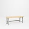 Pucel Hardwood Top Hydraulic Bench, 72 in W x 30 in D x 41 in H, Manual, Putty HBW-3072-M12 - alternate 1