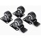 Rocstor 2 HEAVY DUTY CASTERS- 4 PCS  CPNTCASTERS SWIVEL- 2 LOCKING WHEELS Y10E013-B1 - alternate 1