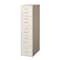 Hirsh 15" W 5 Drawer Vertical File Cabinet, Putty, Letter 17777 - alternate 2