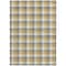 Homeroots 10' X 14' Gray Tan And Beige Plaid Washable Indoor Outdoor Area Rug 601403 - alternate 3