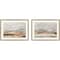 Homeroots Set Of Two Dusky Mountain Silver Framed Print Wall Art, 2PK 525905 - alternate 1