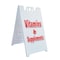 Signmission Vitamins & Supplements, A-Frame & 2 Decals Installed, Heavy-Duty Plastic Frame SBHD-D-2436-Vitamins & Supplements - alternate 1
