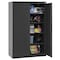 Sandusky Lee Heavy Duty Welded Steel Storage Cabinet, 46x24x72, Black EA4R462472-09 - alternate 1