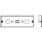 Siemens ALPHA 630 Universal Section cover for 2 measuring instruments 72x 72+2 8GK9610-1KK20 - alternate 2