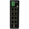 Transition Networks HARDENED UNMANAGED SWITCH, 8-PORT GE POE+, 2 SFP, 240W POE, 54VDC, - 40 - 75C SISTP1040-382-LRT - alternate 2