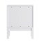 Flash Furniture Dallas Wooden Night Stand, Bedroom Side Table with 2 Storage Drawers for Kids in White MG-9007-1-2NS-WH-GG - alternate 2