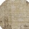 Homeroots 8' Brown And Beige Round Abstract Washable Indoor Outdoor Area Rug 612312 - alternate 2