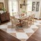 World Rug Gallery Diamond Shag Area Rug 7 ft 10 in x 10 ft Beige WR123BEIGE8X10 - alternate 5
