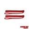 Extreme Max 3006.2588 BoatTector Premium Double Braid Nylon Fender Line Value 2-Pack-3/8" x 6', Red 3006.2588 - alternate 1