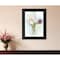 Homeroots Flower Farm Bouquet Black Framed Print Wall Art 529928 - alternate 2