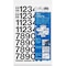 Chartpak Numbers, Vinyl, Helvetica, 1", Black, PK44 01130 - alternate 1